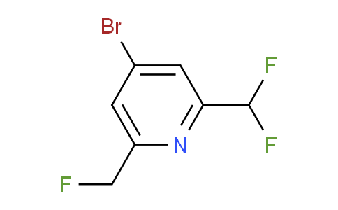 AM144188 | 1804707-88-7 | 4-Bromo-2-(difluoromethyl)-6-(fluoromethyl)pyridine