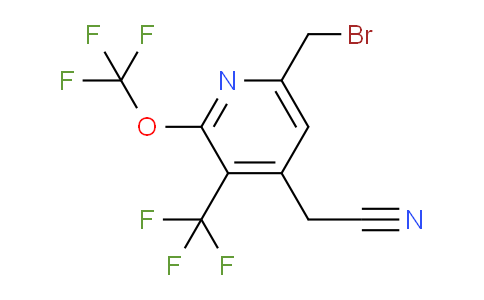 AM144191 | 1804689-52-8 | 6-(Bromomethyl)-2-(trifluoromethoxy)-3-(trifluoromethyl)pyridine-4-acetonitrile