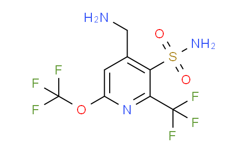 AM144194 | 1805298-14-9 | 4-(Aminomethyl)-6-(trifluoromethoxy)-2-(trifluoromethyl)pyridine-3-sulfonamide