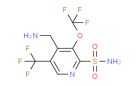 AM144195 | 1804689-47-1 | 4-(Aminomethyl)-3-(trifluoromethoxy)-5-(trifluoromethyl)pyridine-2-sulfonamide