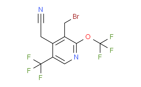 AM144197 | 1805922-86-4 | 3-(Bromomethyl)-2-(trifluoromethoxy)-5-(trifluoromethyl)pyridine-4-acetonitrile