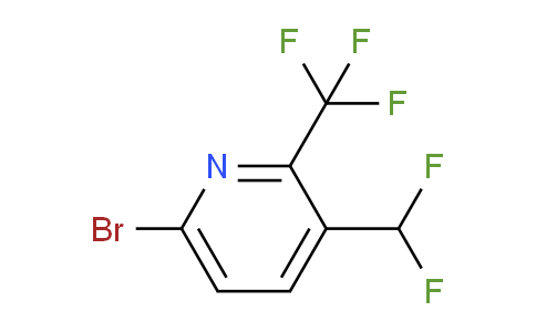 AM144199 | 1805295-57-1 | 6-Bromo-3-(difluoromethyl)-2-(trifluoromethyl)pyridine