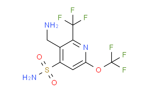 AM144204 | 1805230-99-2 | 3-(Aminomethyl)-6-(trifluoromethoxy)-2-(trifluoromethyl)pyridine-4-sulfonamide