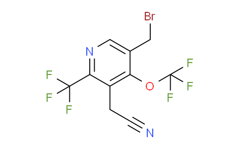 AM144211 | 1805231-72-4 | 5-(Bromomethyl)-4-(trifluoromethoxy)-2-(trifluoromethyl)pyridine-3-acetonitrile