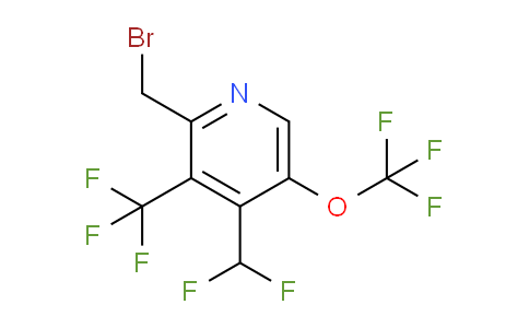 AM144214 | 1804006-01-6 | 2-(Bromomethyl)-4-(difluoromethyl)-5-(trifluoromethoxy)-3-(trifluoromethyl)pyridine