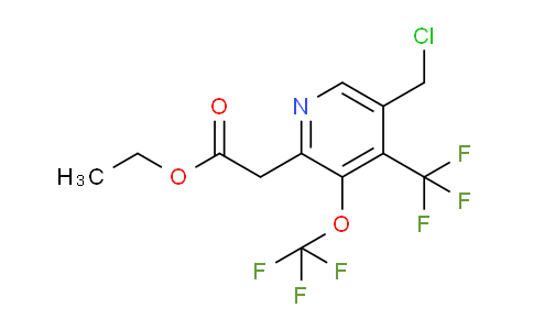 AM144218 | 1806768-73-9 | Ethyl 5-(chloromethyl)-3-(trifluoromethoxy)-4-(trifluoromethyl)pyridine-2-acetate