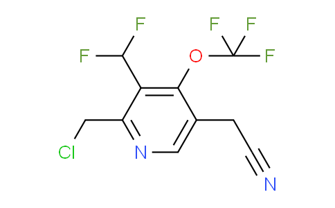 AM144231 | 1804750-75-1 | 2-(Chloromethyl)-3-(difluoromethyl)-4-(trifluoromethoxy)pyridine-5-acetonitrile