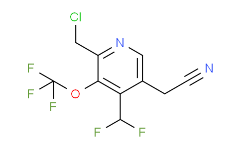AM144235 | 1805306-42-6 | 2-(Chloromethyl)-4-(difluoromethyl)-3-(trifluoromethoxy)pyridine-5-acetonitrile