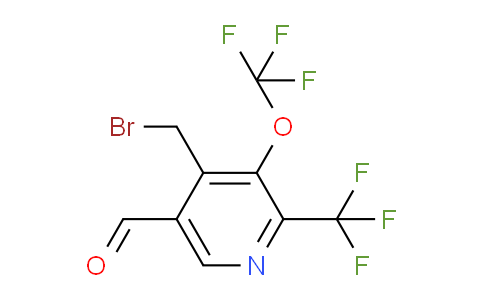 AM144237 | 1804863-87-3 | 4-(Bromomethyl)-3-(trifluoromethoxy)-2-(trifluoromethyl)pyridine-5-carboxaldehyde