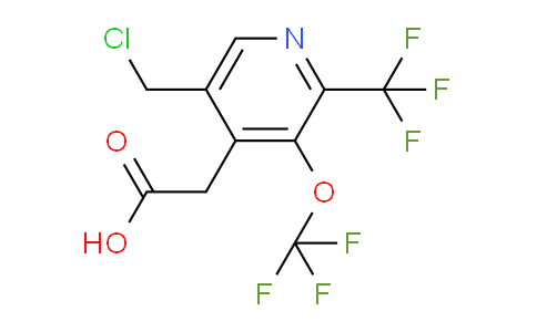 AM144238 | 1804655-81-9 | 5-(Chloromethyl)-3-(trifluoromethoxy)-2-(trifluoromethyl)pyridine-4-acetic acid