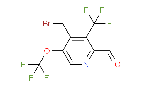 AM144240 | 1805289-80-8 | 4-(Bromomethyl)-5-(trifluoromethoxy)-3-(trifluoromethyl)pyridine-2-carboxaldehyde
