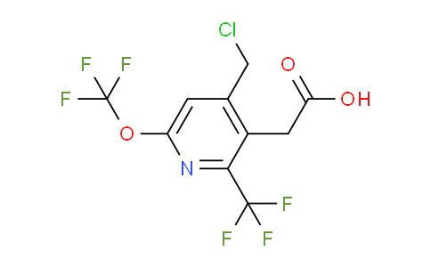 AM144241 | 1805311-94-7 | 4-(Chloromethyl)-6-(trifluoromethoxy)-2-(trifluoromethyl)pyridine-3-acetic acid
