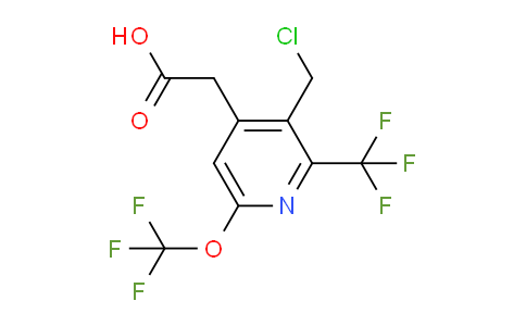 AM144247 | 1804662-23-4 | 3-(Chloromethyl)-6-(trifluoromethoxy)-2-(trifluoromethyl)pyridine-4-acetic acid