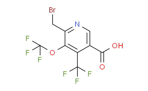 AM144248 | 1805290-06-5 | 2-(Bromomethyl)-3-(trifluoromethoxy)-4-(trifluoromethyl)pyridine-5-carboxylic acid