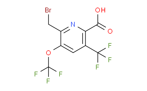AM144249 | 1806170-00-2 | 2-(Bromomethyl)-3-(trifluoromethoxy)-5-(trifluoromethyl)pyridine-6-carboxylic acid