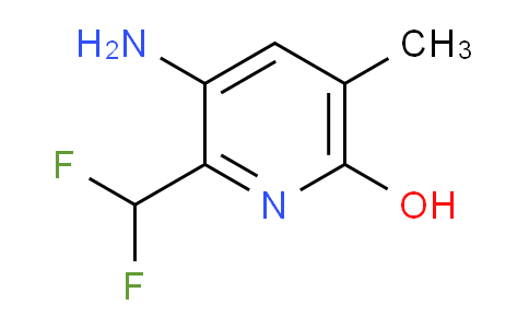 3-Amino-2-(difluoromethyl)-6-hydroxy-5-methylpyridine