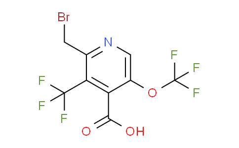 AM144251 | 1804440-65-0 | 2-(Bromomethyl)-5-(trifluoromethoxy)-3-(trifluoromethyl)pyridine-4-carboxylic acid
