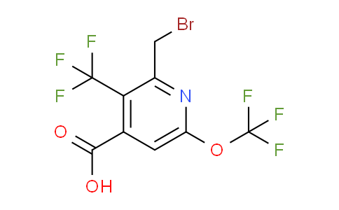 AM144254 | 1806190-63-5 | 2-(Bromomethyl)-6-(trifluoromethoxy)-3-(trifluoromethyl)pyridine-4-carboxylic acid