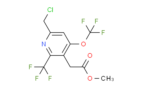 AM144255 | 1806757-94-7 | Methyl 6-(chloromethyl)-4-(trifluoromethoxy)-2-(trifluoromethyl)pyridine-3-acetate