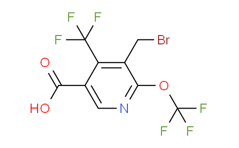 3-(Bromomethyl)-2-(trifluoromethoxy)-4-(trifluoromethyl)pyridine-5-carboxylic acid