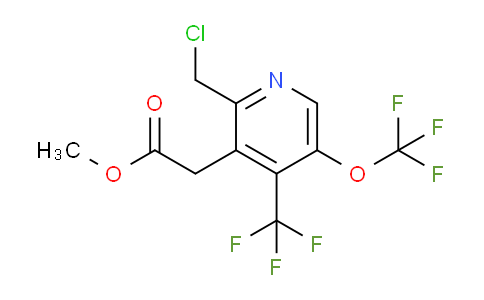 AM144257 | 1806768-26-2 | Methyl 2-(chloromethyl)-5-(trifluoromethoxy)-4-(trifluoromethyl)pyridine-3-acetate