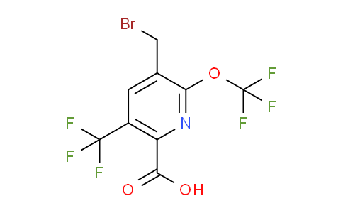 AM144258 | 1805290-41-8 | 3-(Bromomethyl)-2-(trifluoromethoxy)-5-(trifluoromethyl)pyridine-6-carboxylic acid