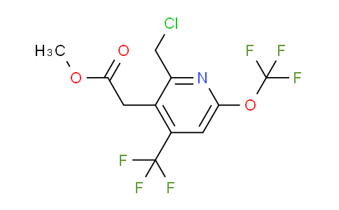 AM144259 | 1805312-22-4 | Methyl 2-(chloromethyl)-6-(trifluoromethoxy)-4-(trifluoromethyl)pyridine-3-acetate