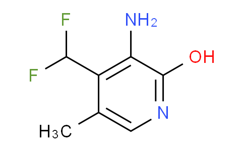 3-Amino-4-(difluoromethyl)-2-hydroxy-5-methylpyridine
