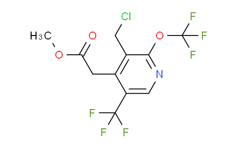 AM144264 | 1804906-98-6 | Methyl 3-(chloromethyl)-2-(trifluoromethoxy)-5-(trifluoromethyl)pyridine-4-acetate