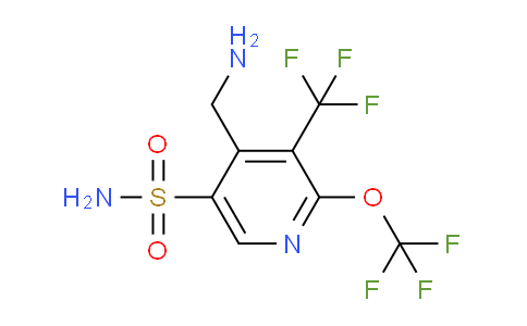 AM144265 | 1806190-12-4 | 4-(Aminomethyl)-2-(trifluoromethoxy)-3-(trifluoromethyl)pyridine-5-sulfonamide