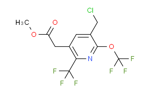 AM144266 | 1806768-40-0 | Methyl 3-(chloromethyl)-2-(trifluoromethoxy)-6-(trifluoromethyl)pyridine-5-acetate