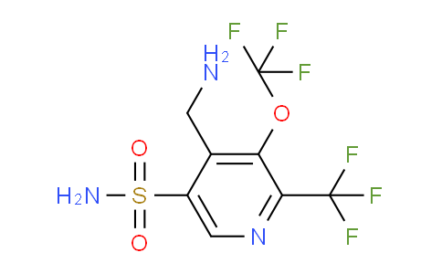 AM144267 | 1805230-93-6 | 4-(Aminomethyl)-3-(trifluoromethoxy)-2-(trifluoromethyl)pyridine-5-sulfonamide