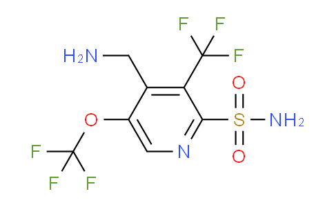 AM144268 | 1805921-81-6 | 4-(Aminomethyl)-5-(trifluoromethoxy)-3-(trifluoromethyl)pyridine-2-sulfonamide