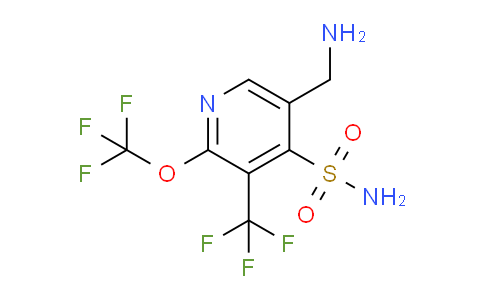 AM144269 | 1805298-18-3 | 5-(Aminomethyl)-2-(trifluoromethoxy)-3-(trifluoromethyl)pyridine-4-sulfonamide