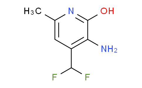 3-Amino-4-(difluoromethyl)-2-hydroxy-6-methylpyridine