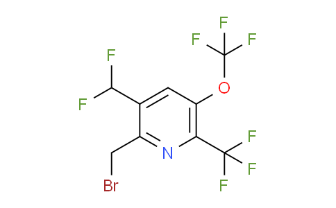 AM144271 | 1804862-85-8 | 2-(Bromomethyl)-3-(difluoromethyl)-5-(trifluoromethoxy)-6-(trifluoromethyl)pyridine