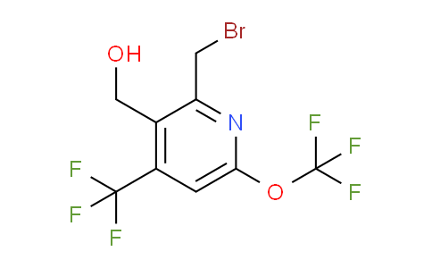 2-(Bromomethyl)-6-(trifluoromethoxy)-4-(trifluoromethyl)pyridine-3-methanol