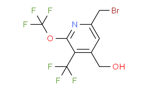 AM144279 | 1804671-28-0 | 6-(Bromomethyl)-2-(trifluoromethoxy)-3-(trifluoromethyl)pyridine-4-methanol