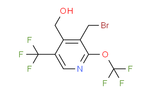 AM144280 | 1804440-11-6 | 3-(Bromomethyl)-2-(trifluoromethoxy)-5-(trifluoromethyl)pyridine-4-methanol