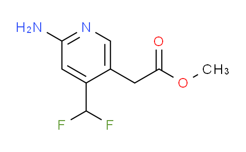 Methyl 2-amino-4-(difluoromethyl)pyridine-5-acetate