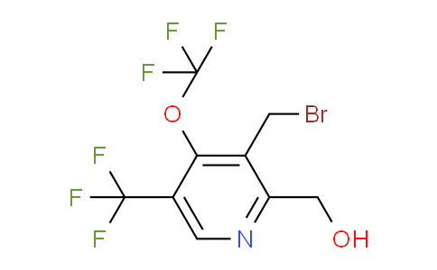 AM144283 | 1805946-95-5 | 3-(Bromomethyl)-4-(trifluoromethoxy)-5-(trifluoromethyl)pyridine-2-methanol
