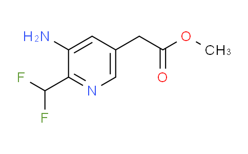 AM144286 | 1806010-28-5 | Methyl 3-amino-2-(difluoromethyl)pyridine-5-acetate