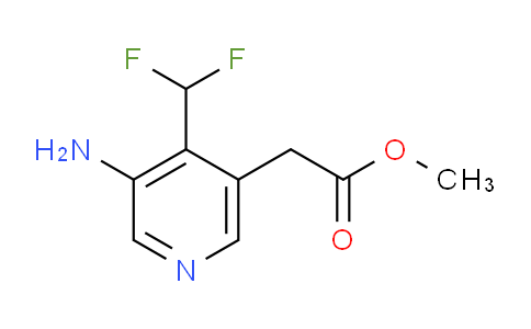 AM144287 | 1805313-77-2 | Methyl 3-amino-4-(difluoromethyl)pyridine-5-acetate