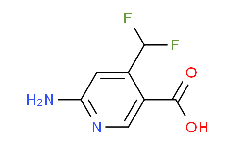 AM144295 | 1805274-11-6 | 2-Amino-4-(difluoromethyl)pyridine-5-carboxylic acid