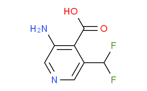 3-Amino-5-(difluoromethyl)pyridine-4-carboxylic acid