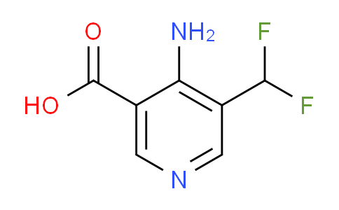 4-Amino-3-(difluoromethyl)pyridine-5-carboxylic acid