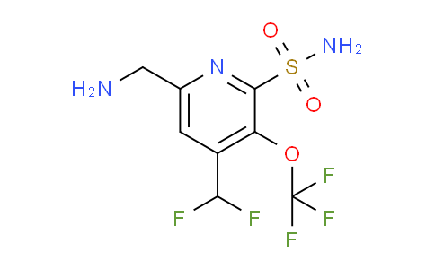 AM144308 | 1804670-01-6 | 6-(Aminomethyl)-4-(difluoromethyl)-3-(trifluoromethoxy)pyridine-2-sulfonamide