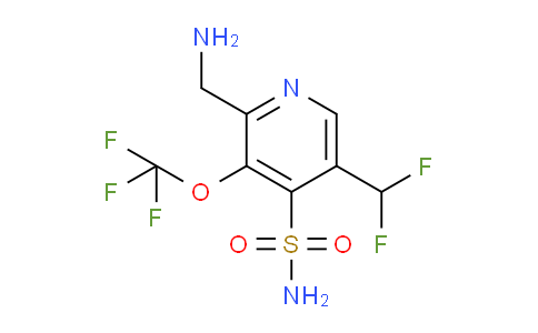 AM144309 | 1805010-19-8 | 2-(Aminomethyl)-5-(difluoromethyl)-3-(trifluoromethoxy)pyridine-4-sulfonamide