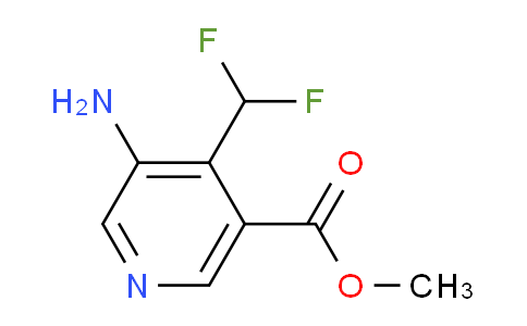 AM144313 | 1805017-51-9 | Methyl 3-amino-4-(difluoromethyl)pyridine-5-carboxylate