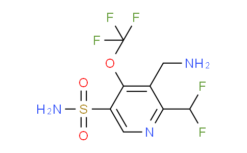 AM144315 | 1805100-28-0 | 3-(Aminomethyl)-2-(difluoromethyl)-4-(trifluoromethoxy)pyridine-5-sulfonamide